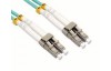 Broxnet Duplex LC/UPC to LC/UPC OM3 50/125 2.0mm 2M LSZH Fiber Patch Cable